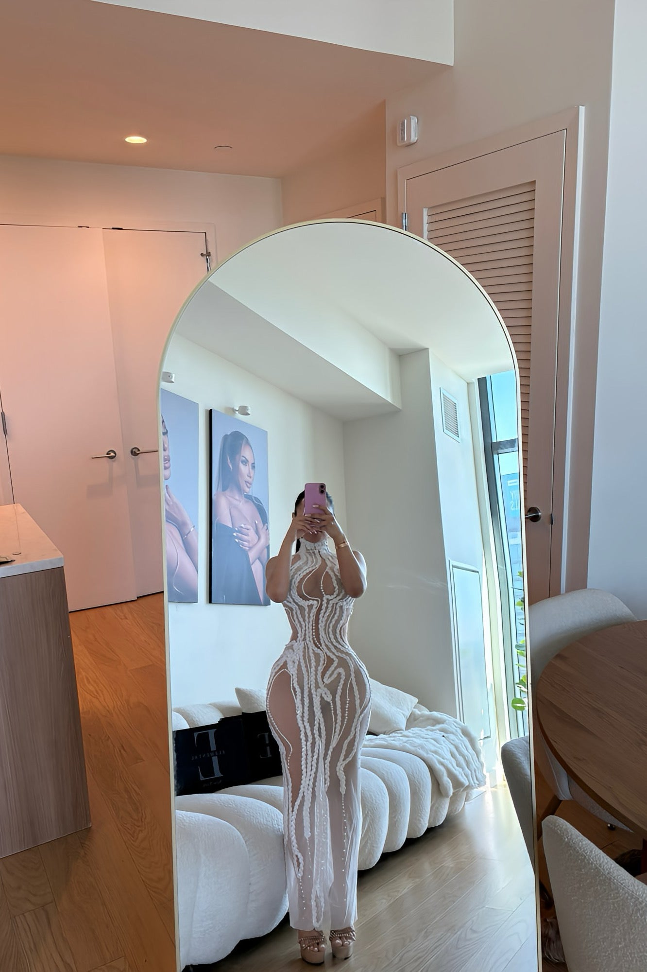 Celeste Pearl Gown