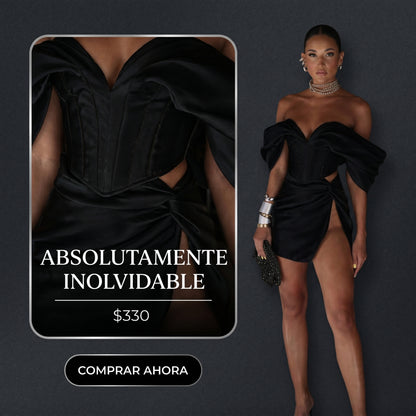 Noir Aura Dress