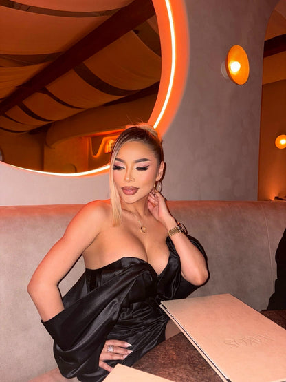 Noir Aura Dress