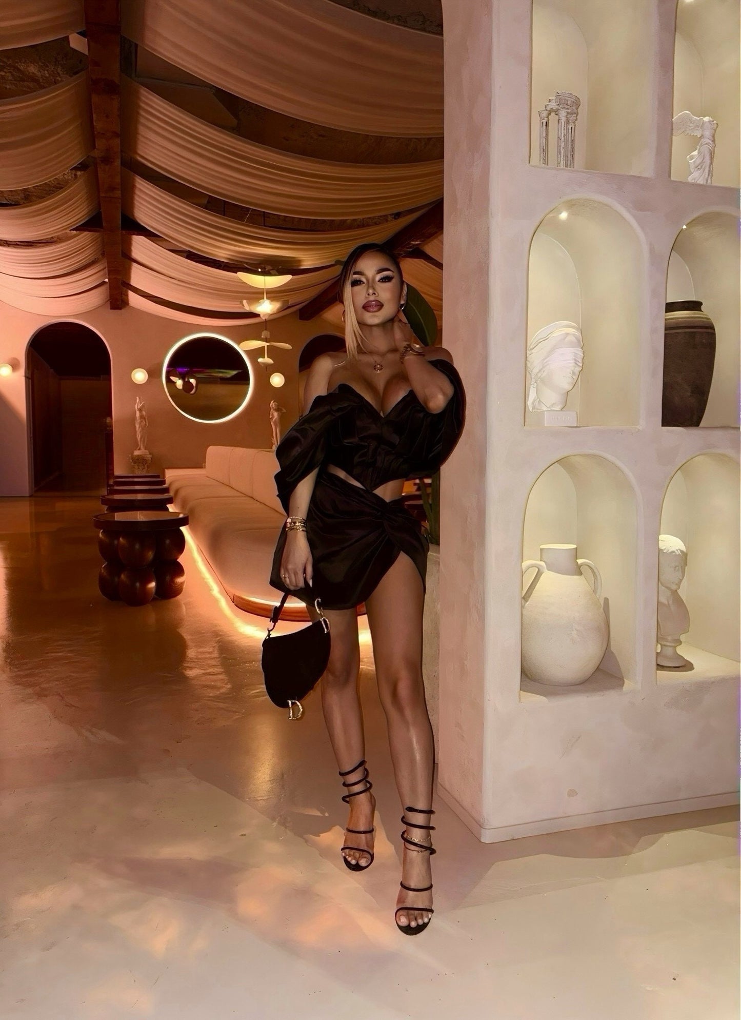 Noir Aura Dress