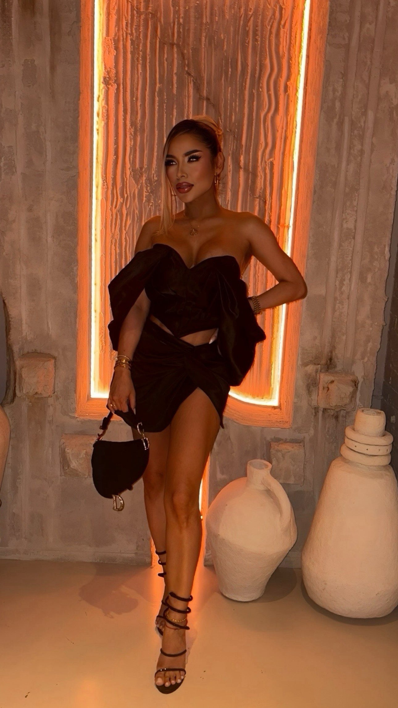 Noir Aura Dress