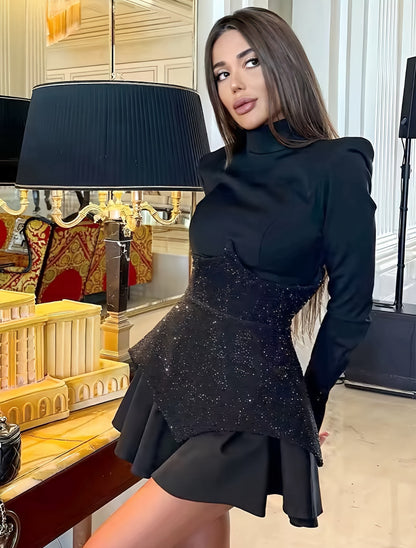 Black Empire Dress