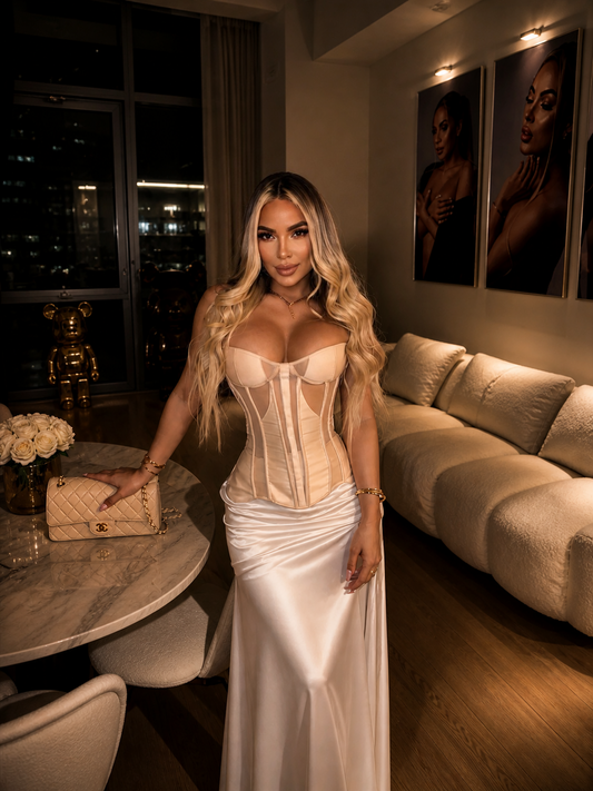 Golden Muse corset