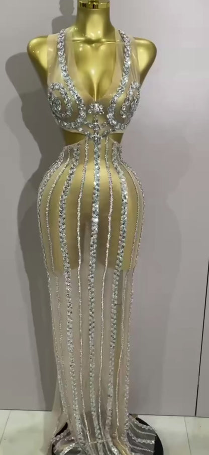 Crystal Illusion Gown